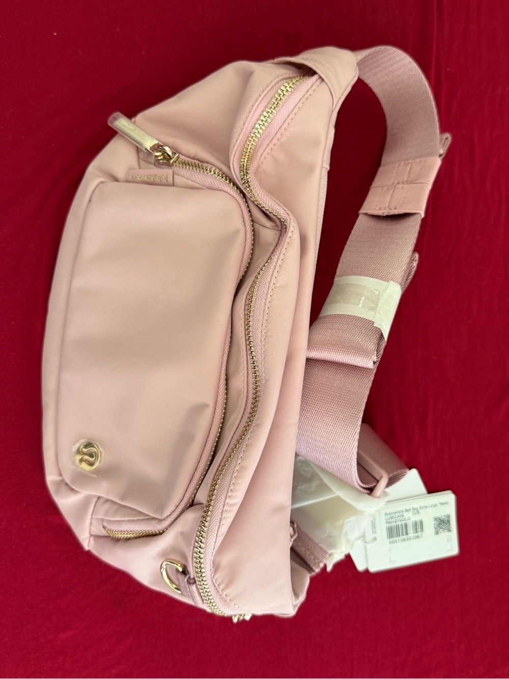 lululemon athletica Blush Pink Crossbody Sling Bag